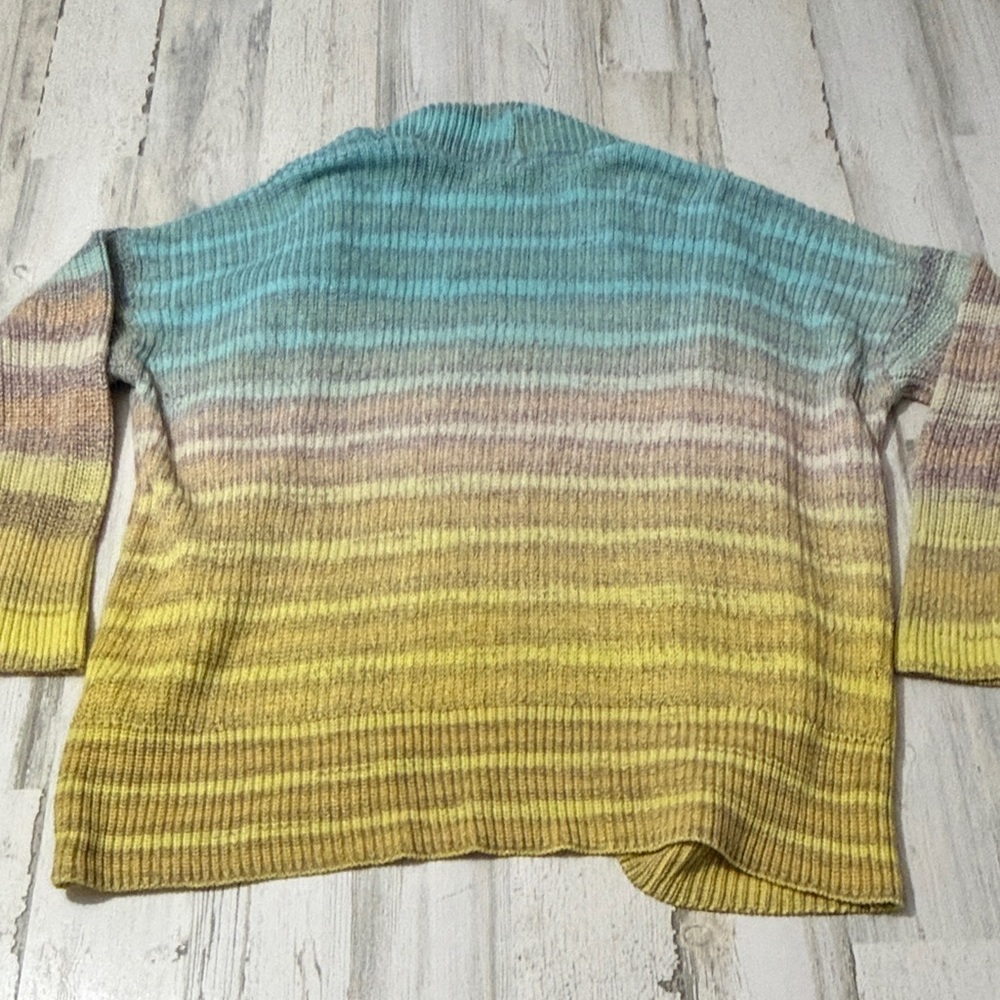 Anthropologie Pilcro Space Dyed Open Front Cardigan Size Medium - Picture 6 of 10